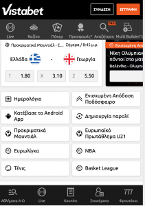 Vistabet Screenshot Review