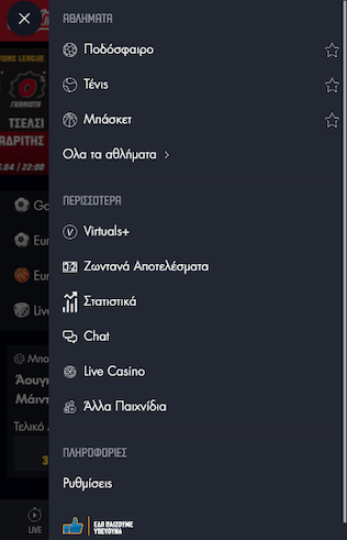 pamestoixima app screenshot