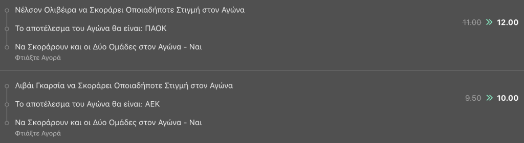 Paok Aek Enisxisi Stoiximatos Bet365