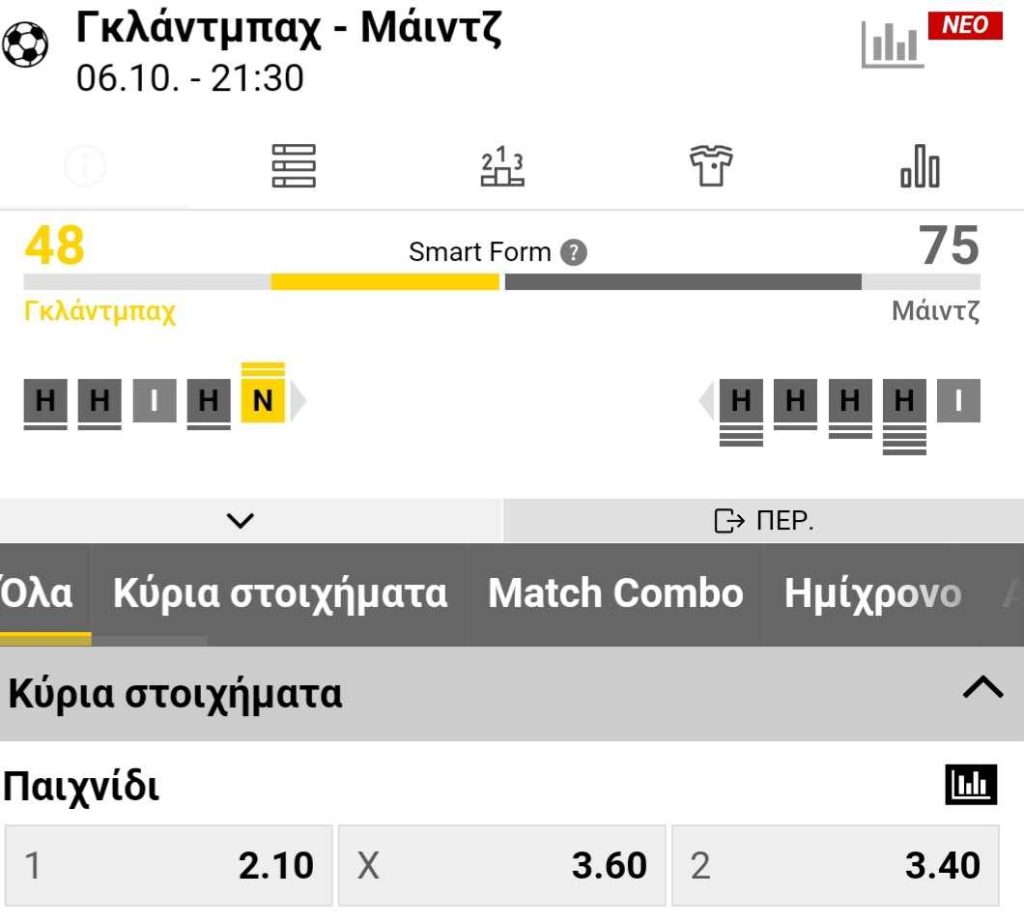 Glanbach Mainz Interwetten