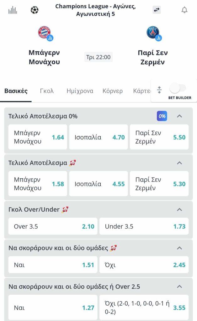 Bayern Pari Novibet