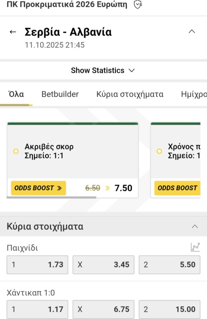 Serbia Albania Interwetten