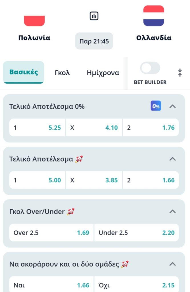 Poland Holland Novibet