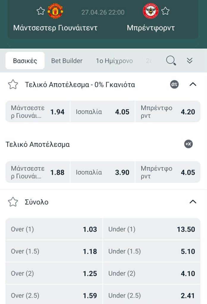 Manchester United Brentford Winmasters