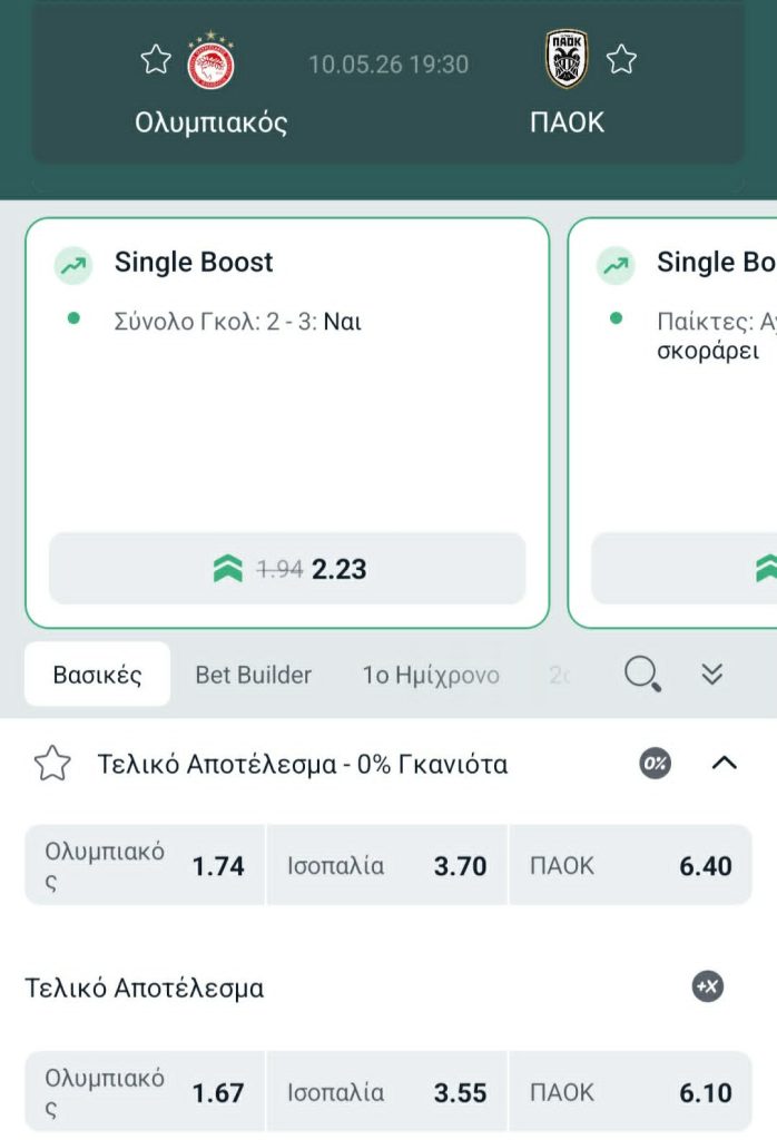 Olympiakos PAOK Winmasters