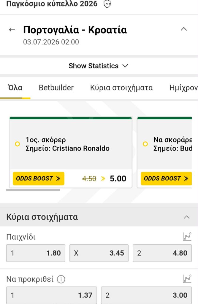 Portugal Croatia Interwetten
