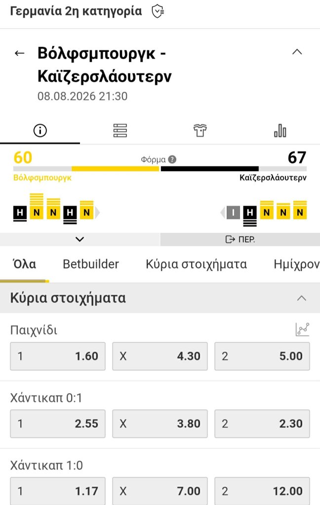 Wolfsburg Kaiserslautern Interwetten