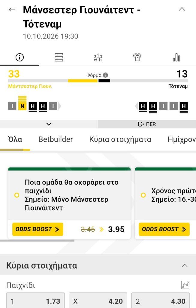 Manchester United Tottenham Interwetten