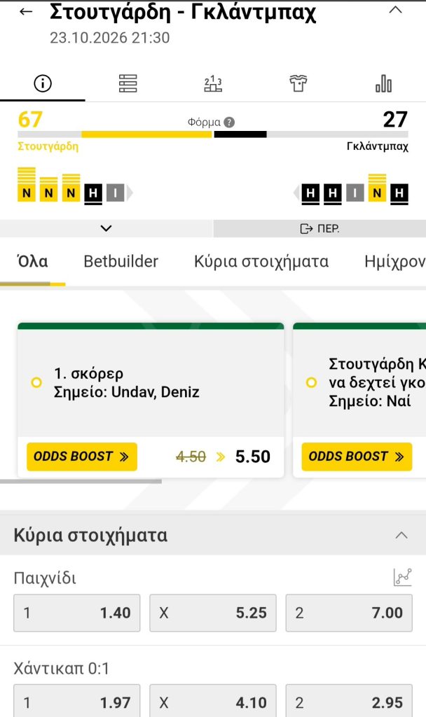 Stuttgart Gladbach Interwetten